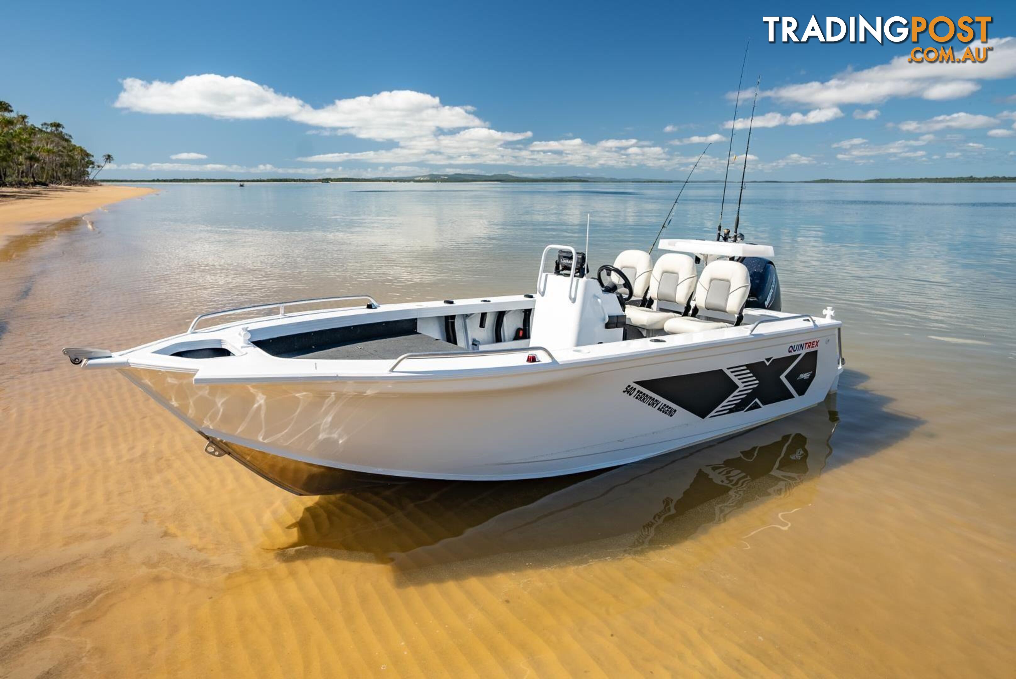 Quintrex 540 Territory Legend + Yamaha F115hp 4-Stroke - Pack 2 for sale online prices