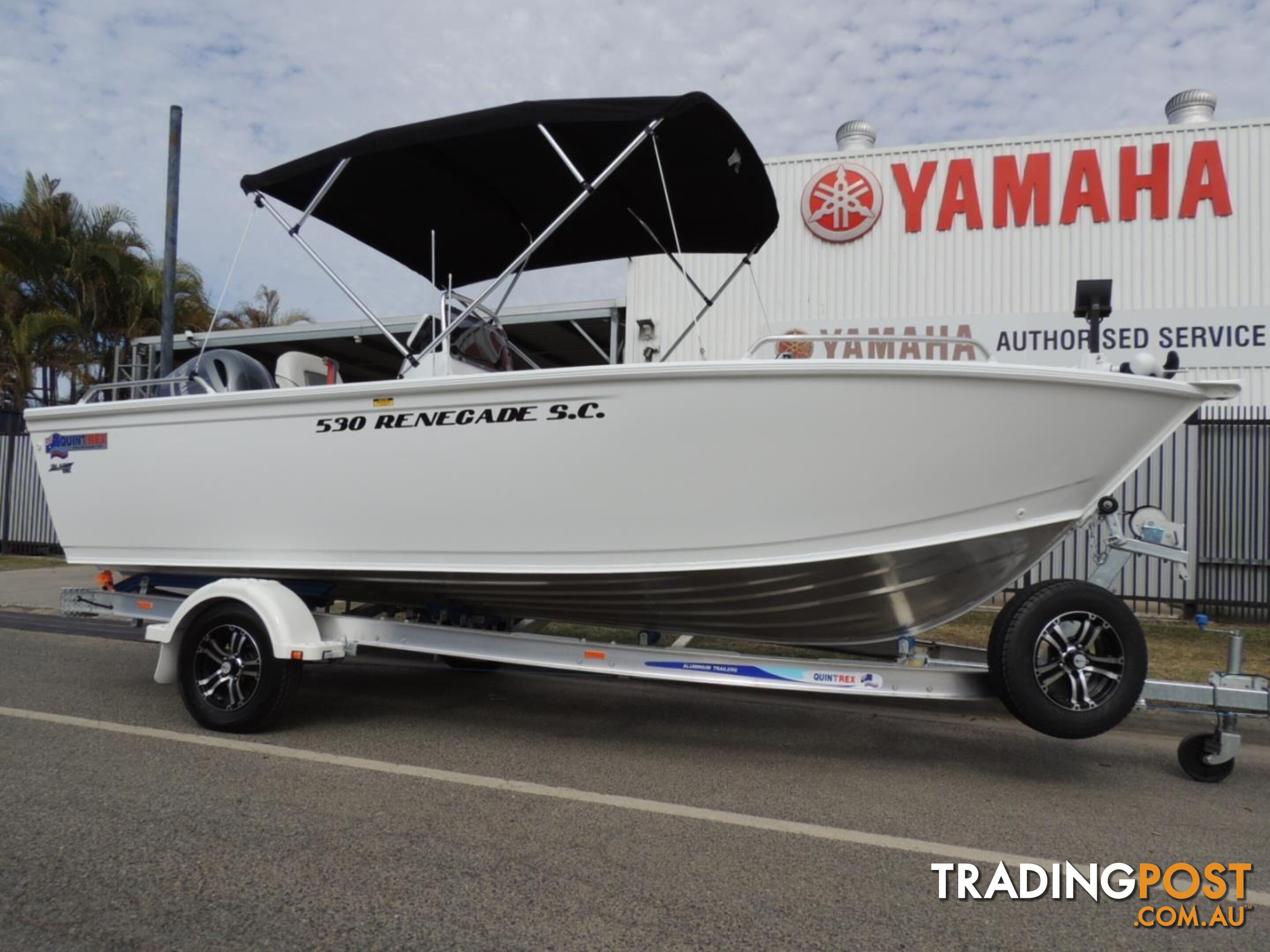 Quintrex 530 Renegade PRO SC(Side Console) + Yamaha F115hp 4-Stroke - PRO Pack for sale online prices