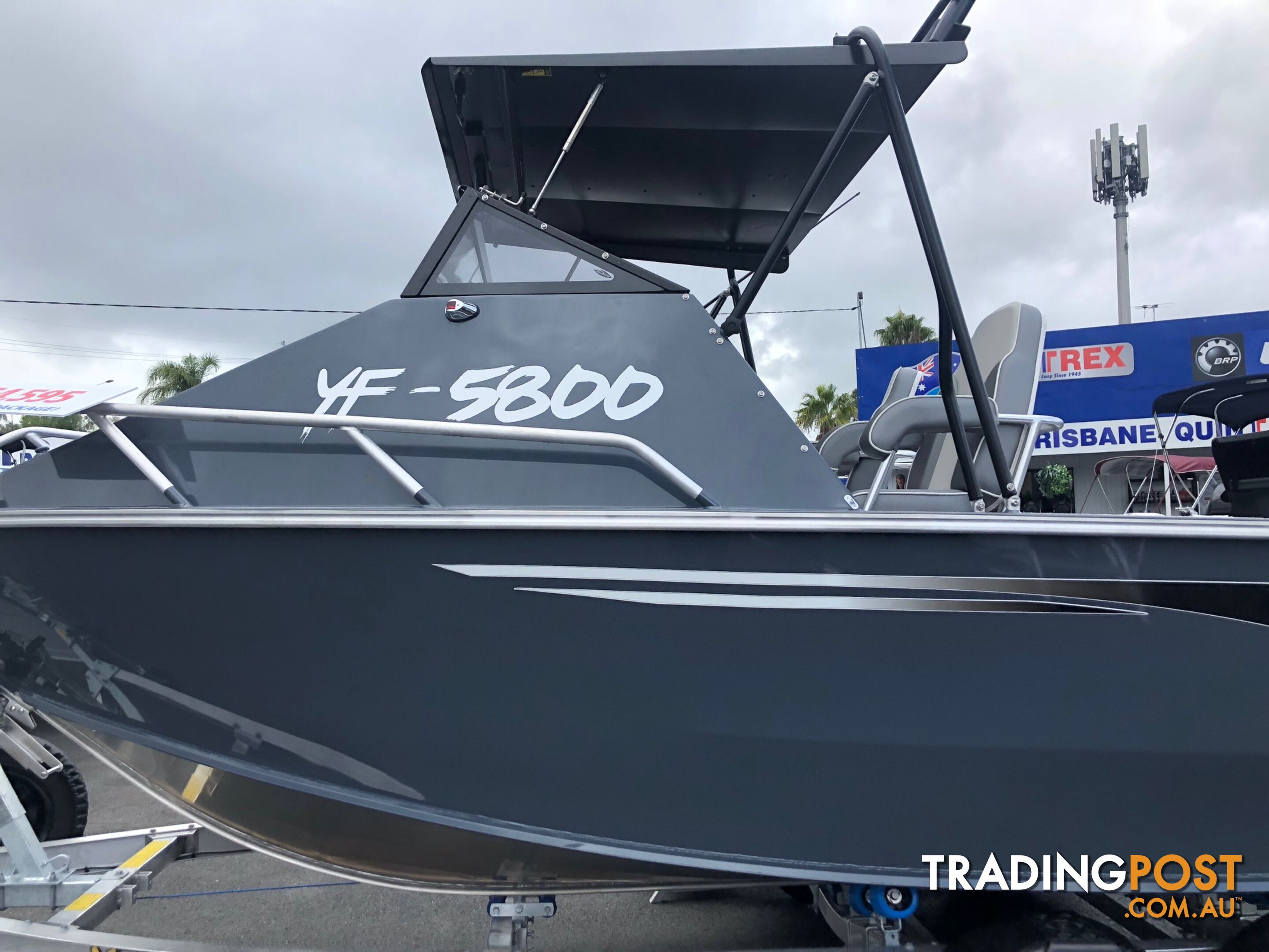 This New 5800 Yellowfin Folding Hard Top is a great place to start our Pack 2