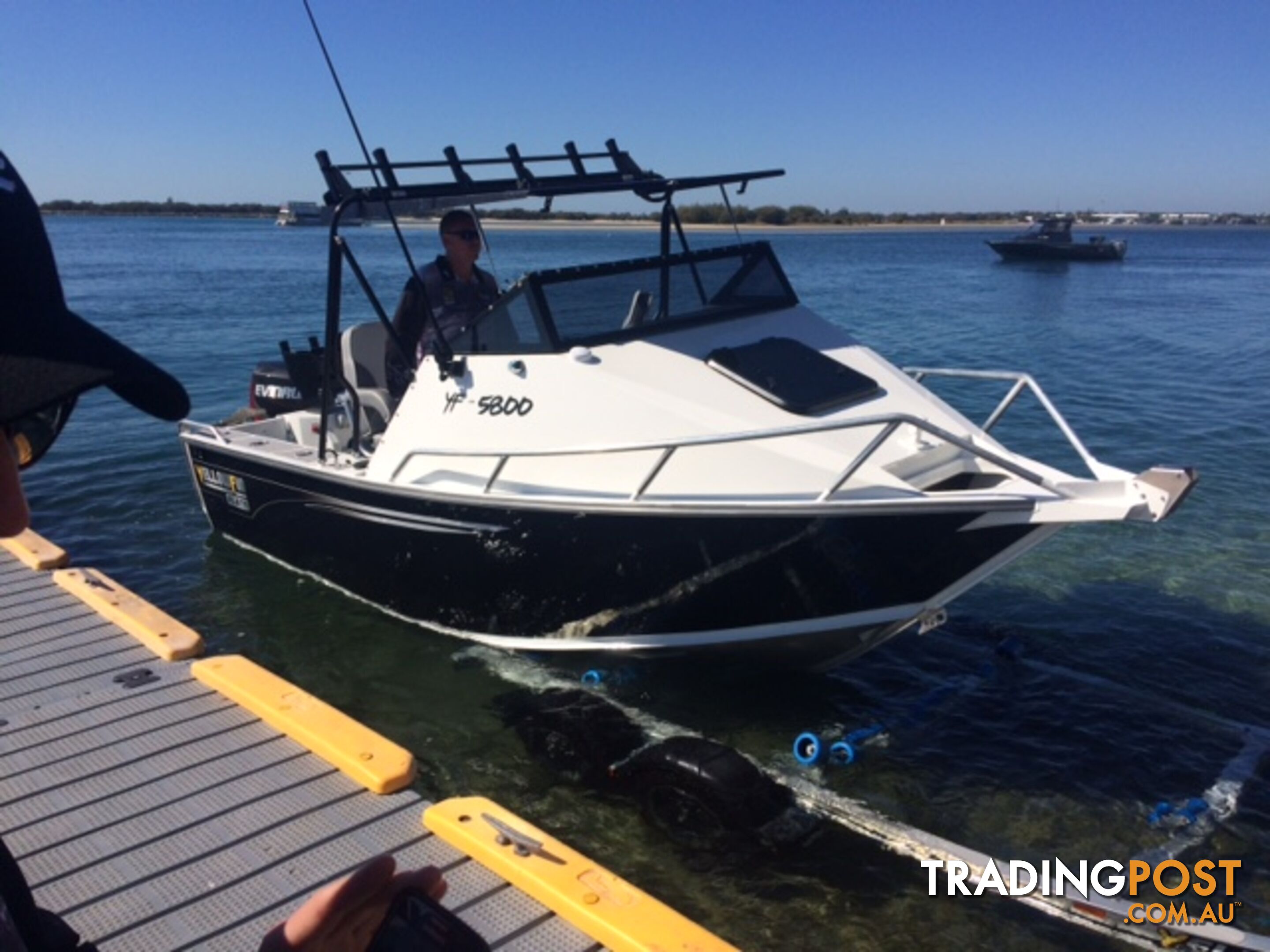 This New 5800 Yellowfin Folding Hard Top is a great place to start our Pack 2