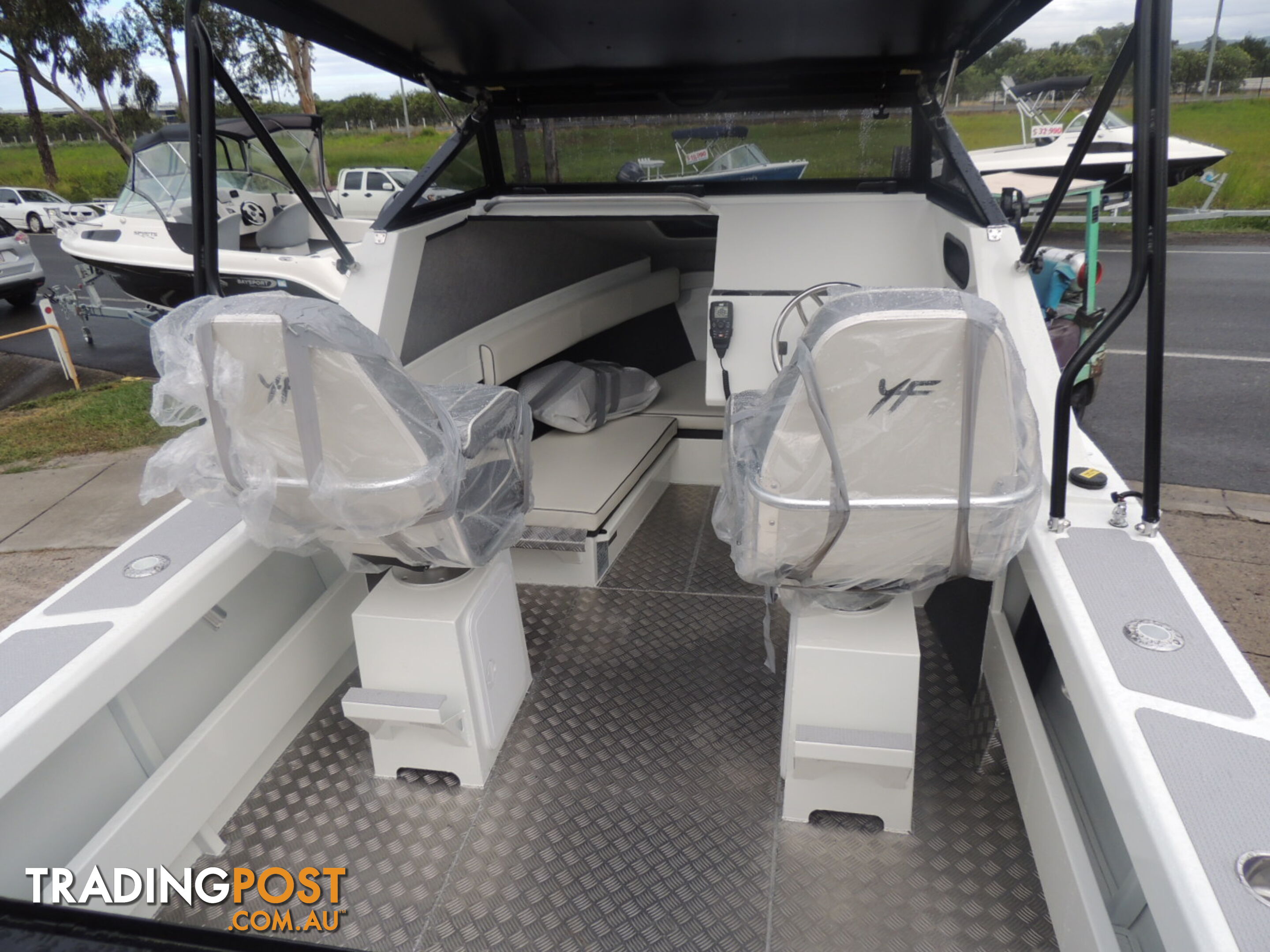 This New 5800 Yellowfin Folding Hard Top is a great place to start our Pack 2