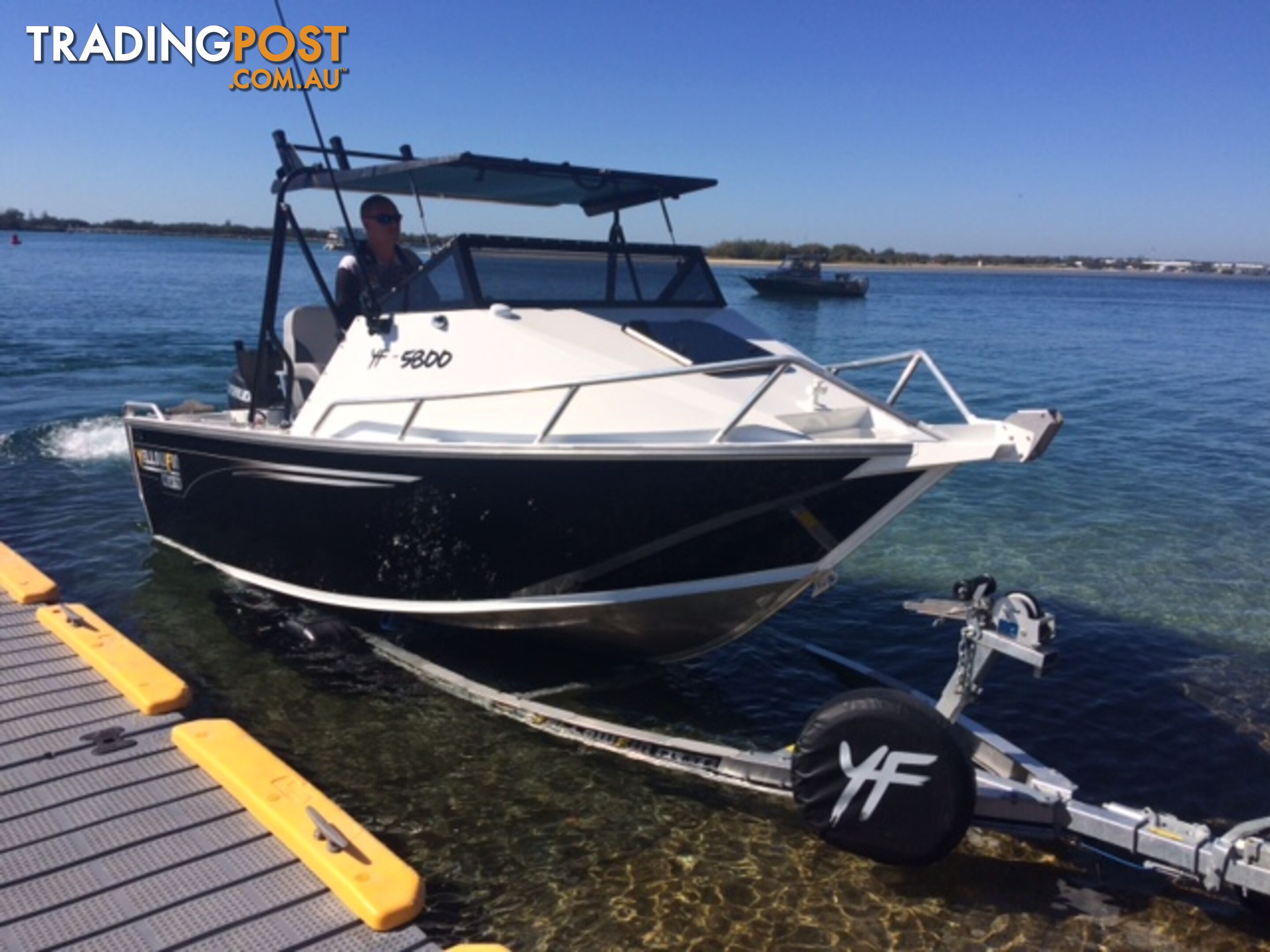 This New 5800 Yellowfin Folding Hard Top is a great place to start our Pack 2