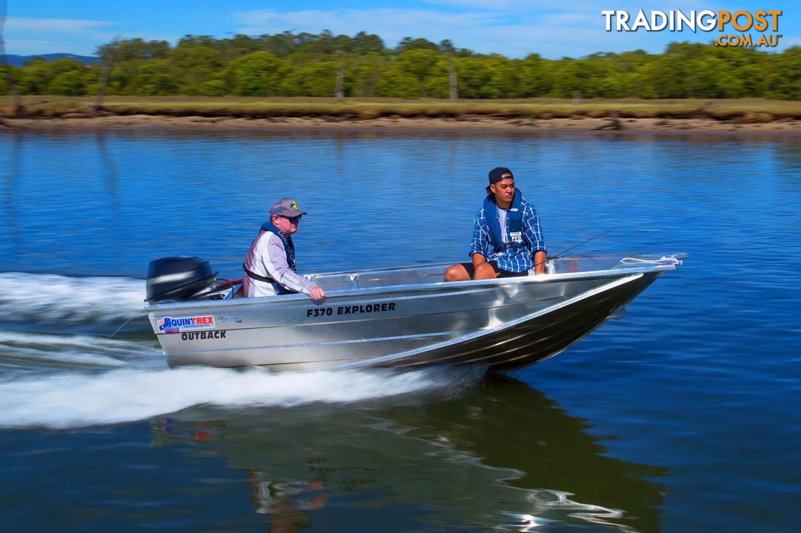 Quintrex F370 Outback Explorer + Yamaha F25hp 4-Stroke - Pack 2 for sale with online prices