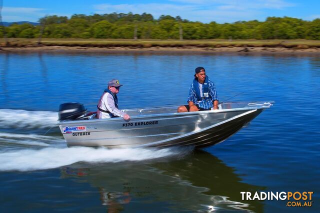 Quintrex F370 Outback Explorer + Yamaha F25hp 4-Stroke - Pack 2 for sale with online prices