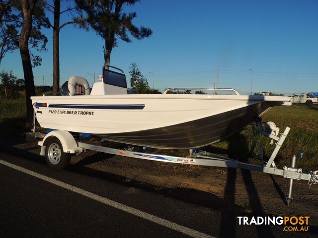 Quintrex F420 Explorer Trophy Side Console + Yamaha F50hp 4-Stroke - Pack 3(SC) for sale online prices