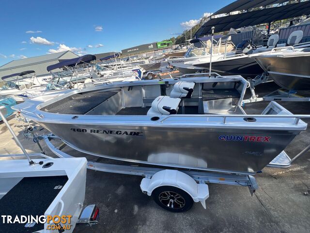 Quintrex 460 Renegade TS + Yamaha F70HP - In Stock Now