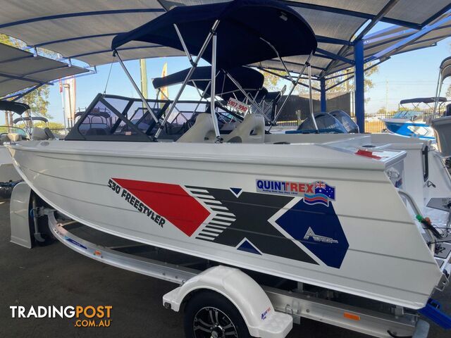 New Quintrex 530 Freestyler with a Yamaha F115 Hp( Bow Rider ) pack 2