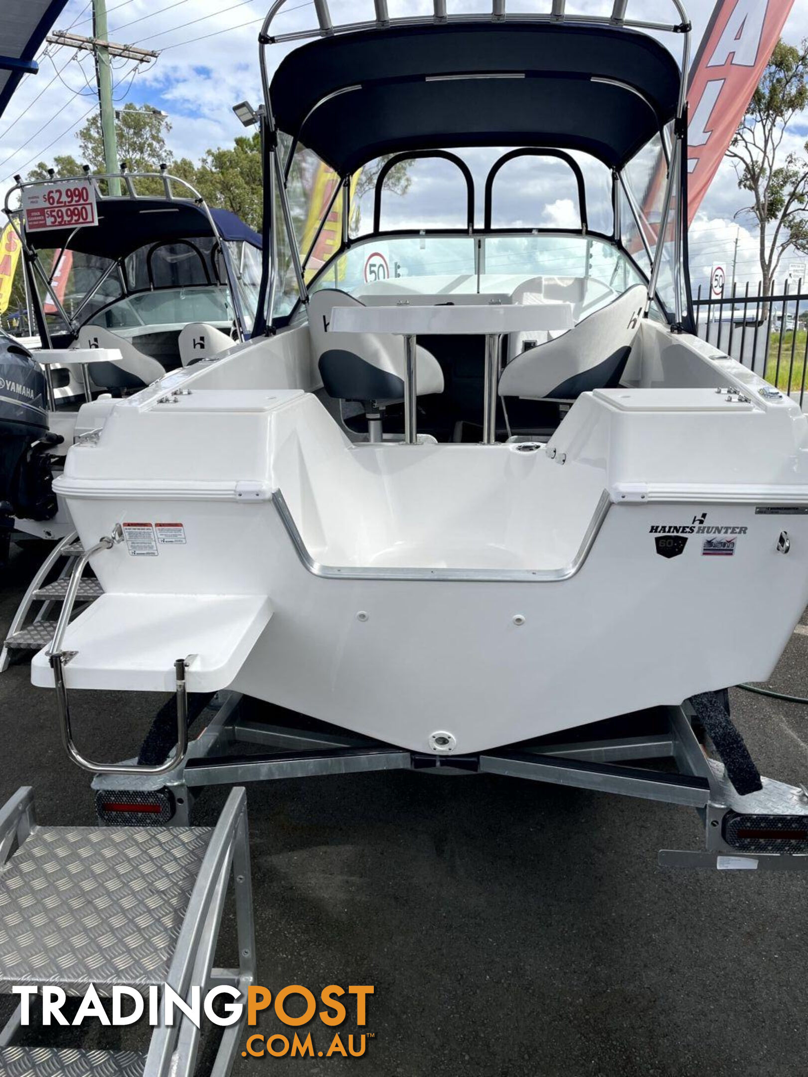 Haines Hunter 535 Sport Fish + Yamaha F130hp 4-Stroke - Pack 3 for sale online prices