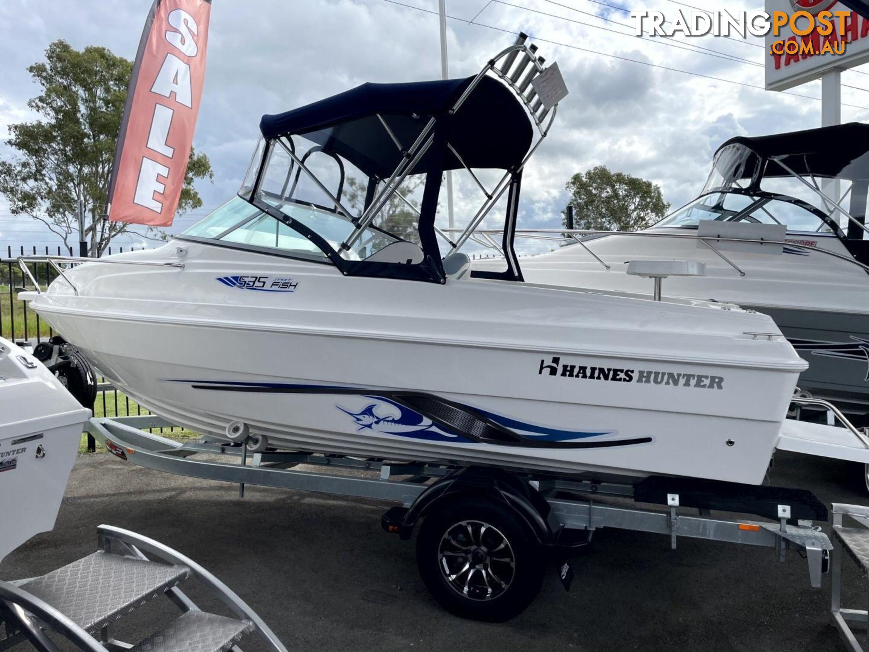 Haines Hunter 535 Sport Fish + Yamaha F130hp 4-Stroke - Pack 3 for sale online prices