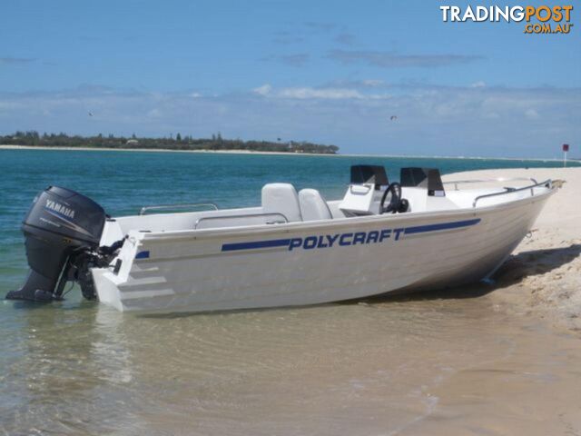 Polycraft 450 Drifter Frontrunner Bowrider + Yamaha F60hp 4-Stroke - Pack 1 for sale online prices