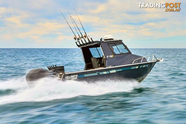 Yellowfin YF-76 Extended Cabin TWIN POD + 2x Yamaha F150hp (300hp) 4-Stroke -PACK 2 FOR SALE - photo 2 of 31