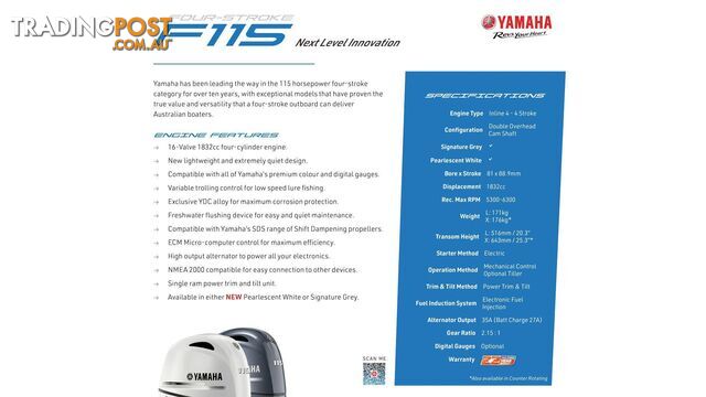 Quintrex 530 Frontier SC + Yamaha F115hp  - PACK 1 FOR SALE - photo 5 of 24