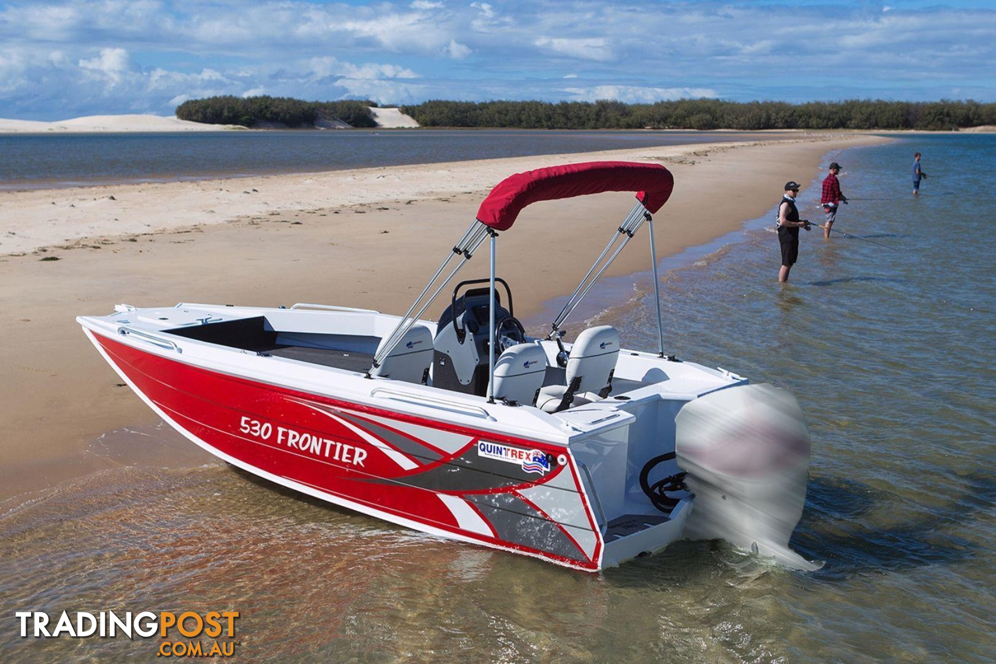 Quintrex 530 Frontier SC + Yamaha F115hp 4-Stroke - Pack 1 for sale online prices