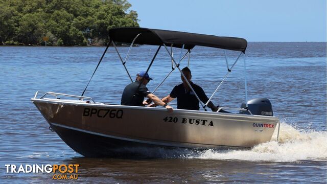 Quintrex 420 Busta + Yamaha F40hp 4-Stroke - Pack 2 for sale online prices