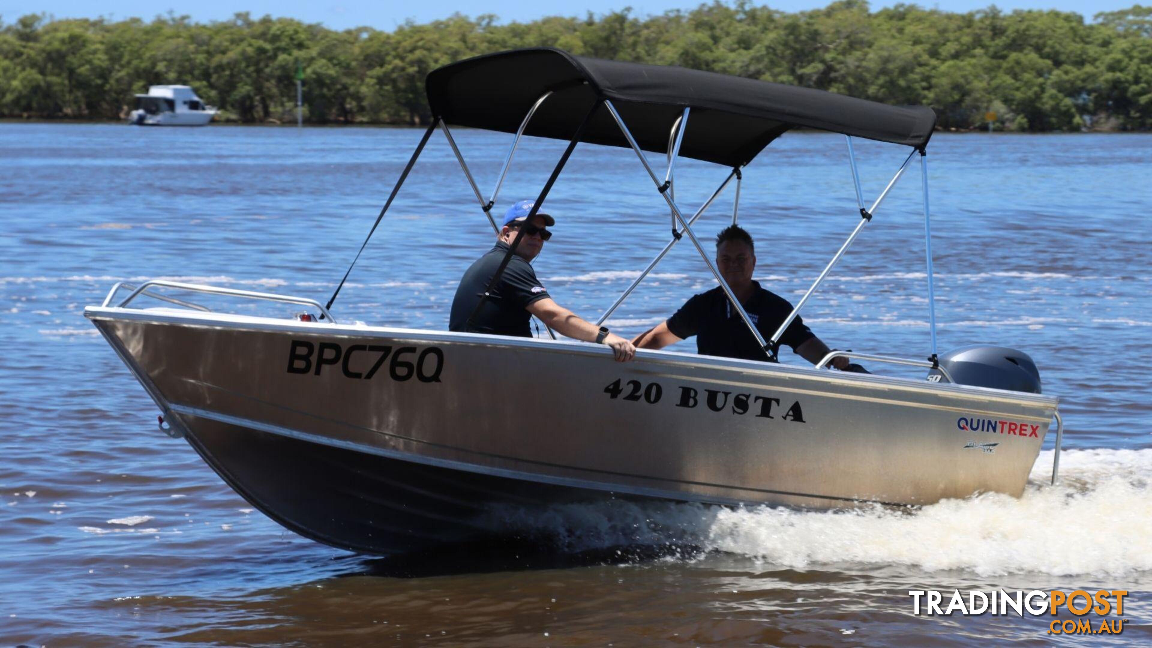 Quintrex 420 Busta + Yamaha F40hp 4-Stroke - Pack 2 for sale online prices