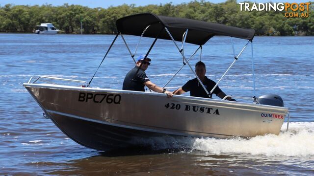 Quintrex 420 Busta + Yamaha F40hp 4-Stroke - Pack 2 for sale online prices