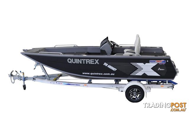 Quintrex 510 Hornet on a Alloy Telwater Trailer & Powered by a Yamaha F90