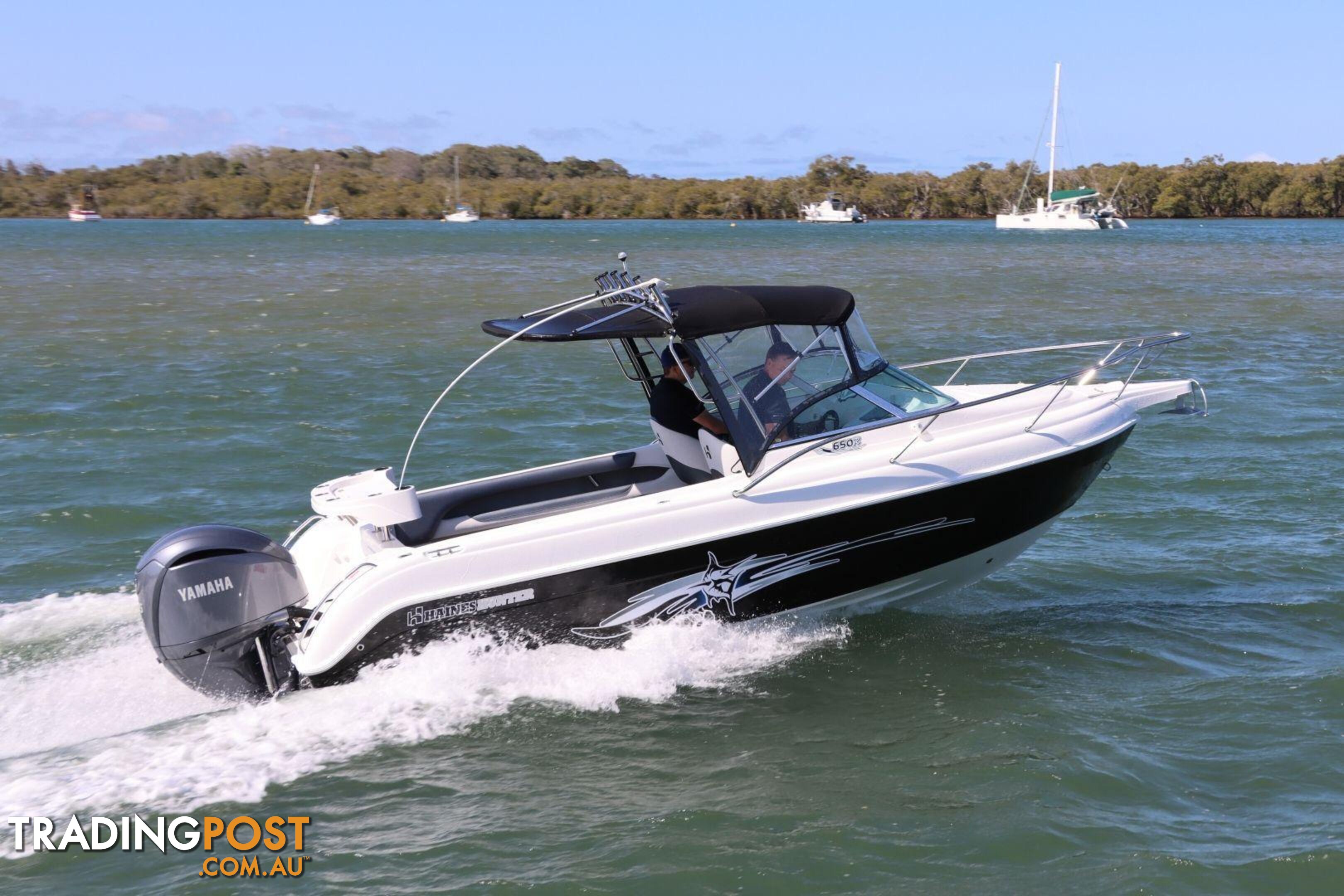 Haines Hunter 650R + Yamaha F200hp 4-Stroke - Pack 2 for sale online prices