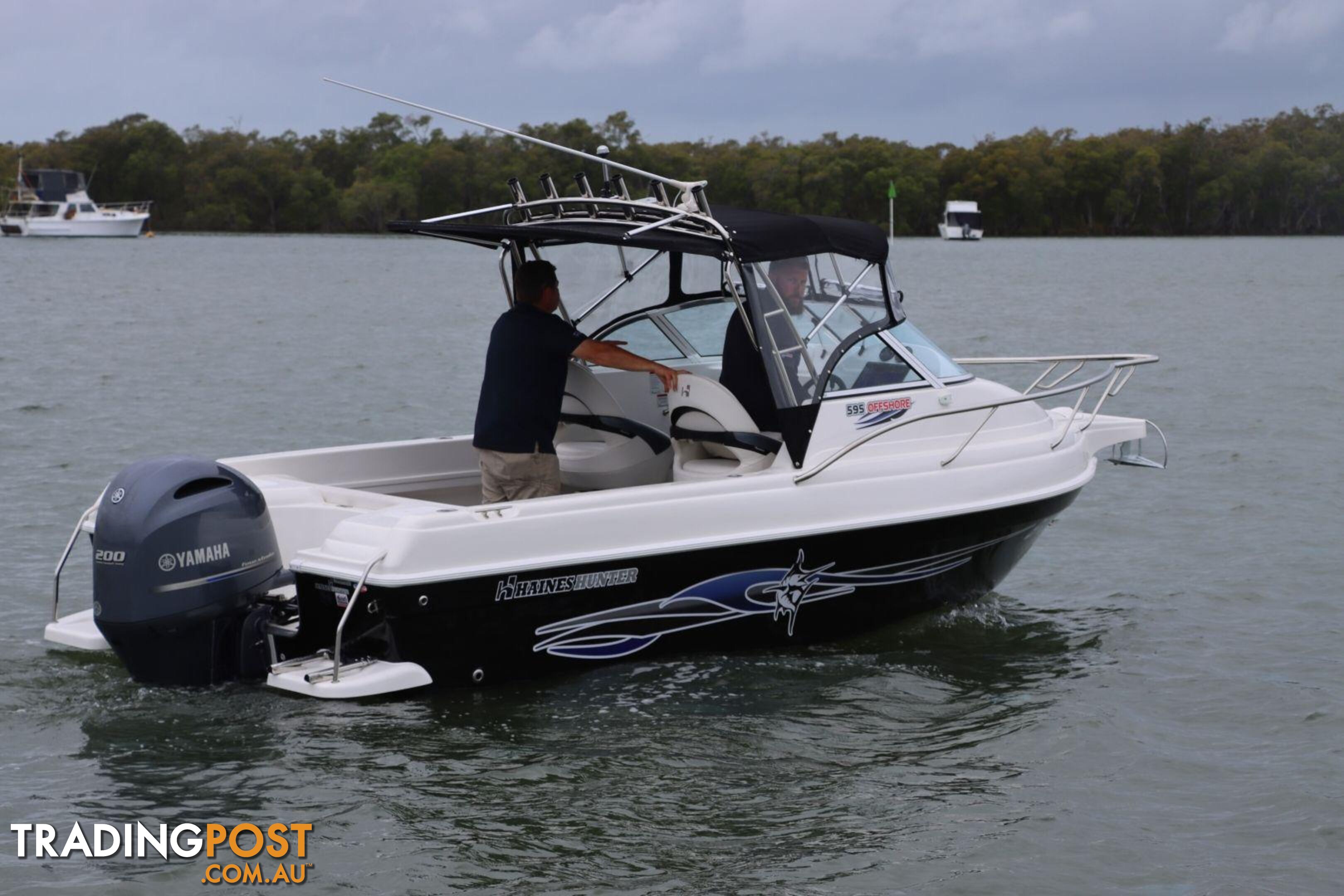 Haines Hunter 595 Offshore + Yamaha F150hp 4-Stroke - Pack 1 for sale online prices