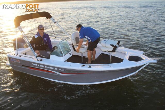 Quintrex 481 Top Ender SC (Side Console) + Yamaha F90HP 4-Stroke - PACK 2 FOR...
