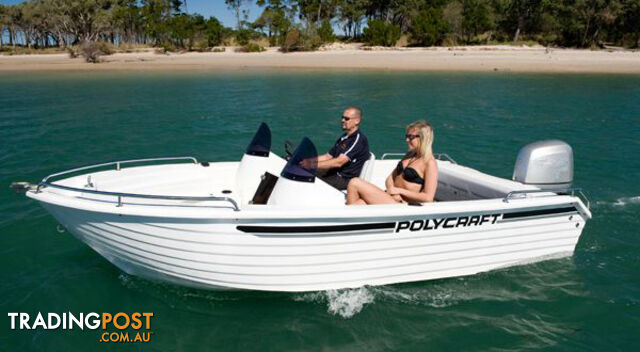 New Polycraft 480 Front Runner Pack 1 Powered by F70 Yamaha