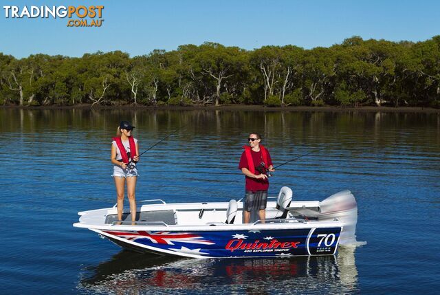 Quintrex F400 Explorer Trophy + Yamaha F40LA 4-Stroke - Pack 1 for sale online prices