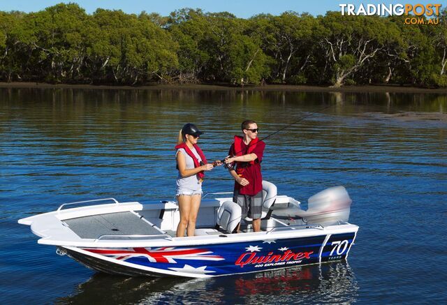 Quintrex F400 Explorer Trophy + Yamaha F40LA 4-Stroke - Pack 1 for sale online prices