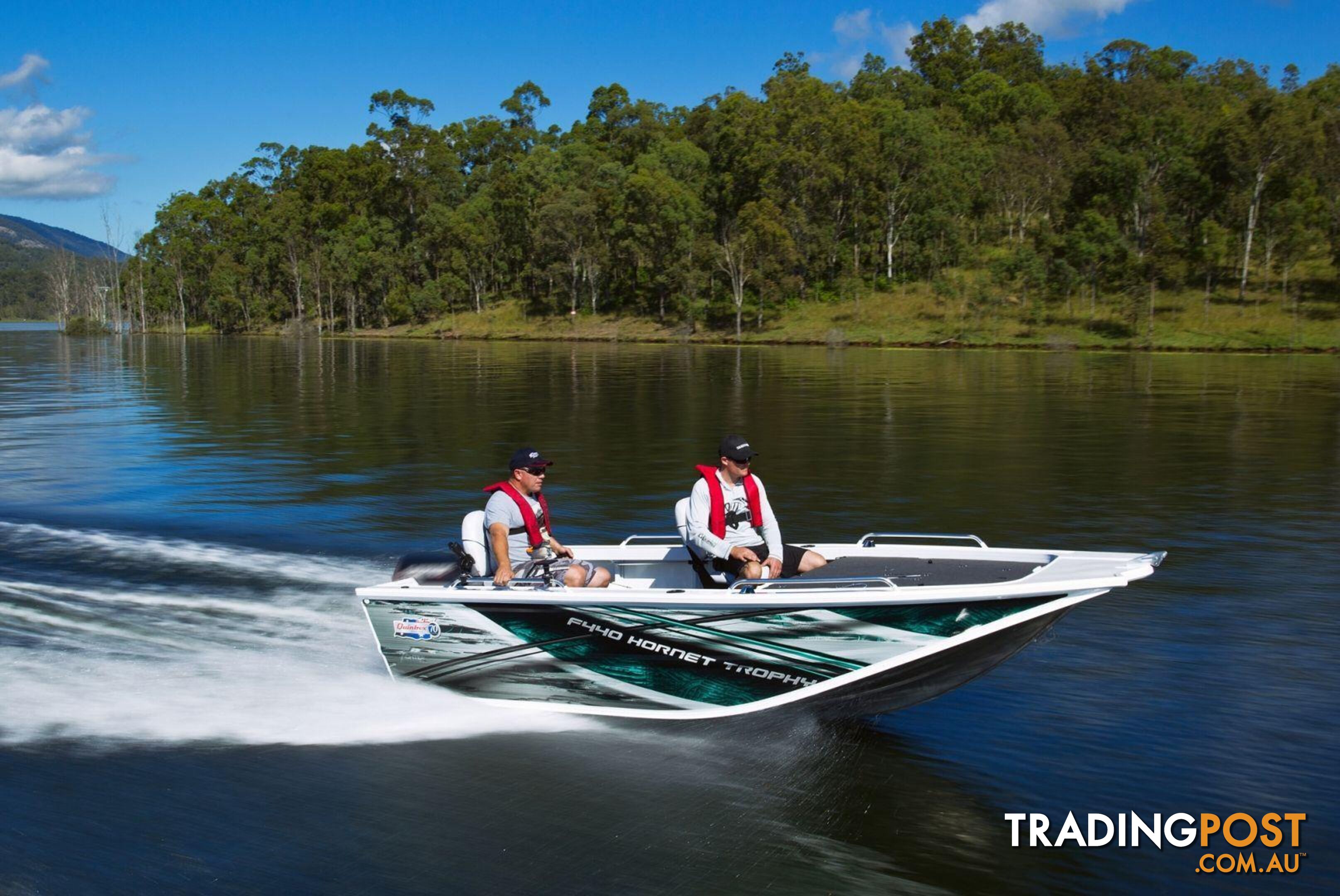 Quintrex 440 Hornet Trophy + Yamaha F50hp 4-Stroke - Pack 1 for sale online prices