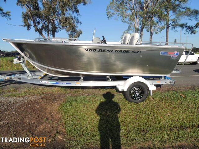Quintrex 460 Renegade SC(Side Console) + Yamaha F75hp 4-Stroke - Pack 3 for sale online prices