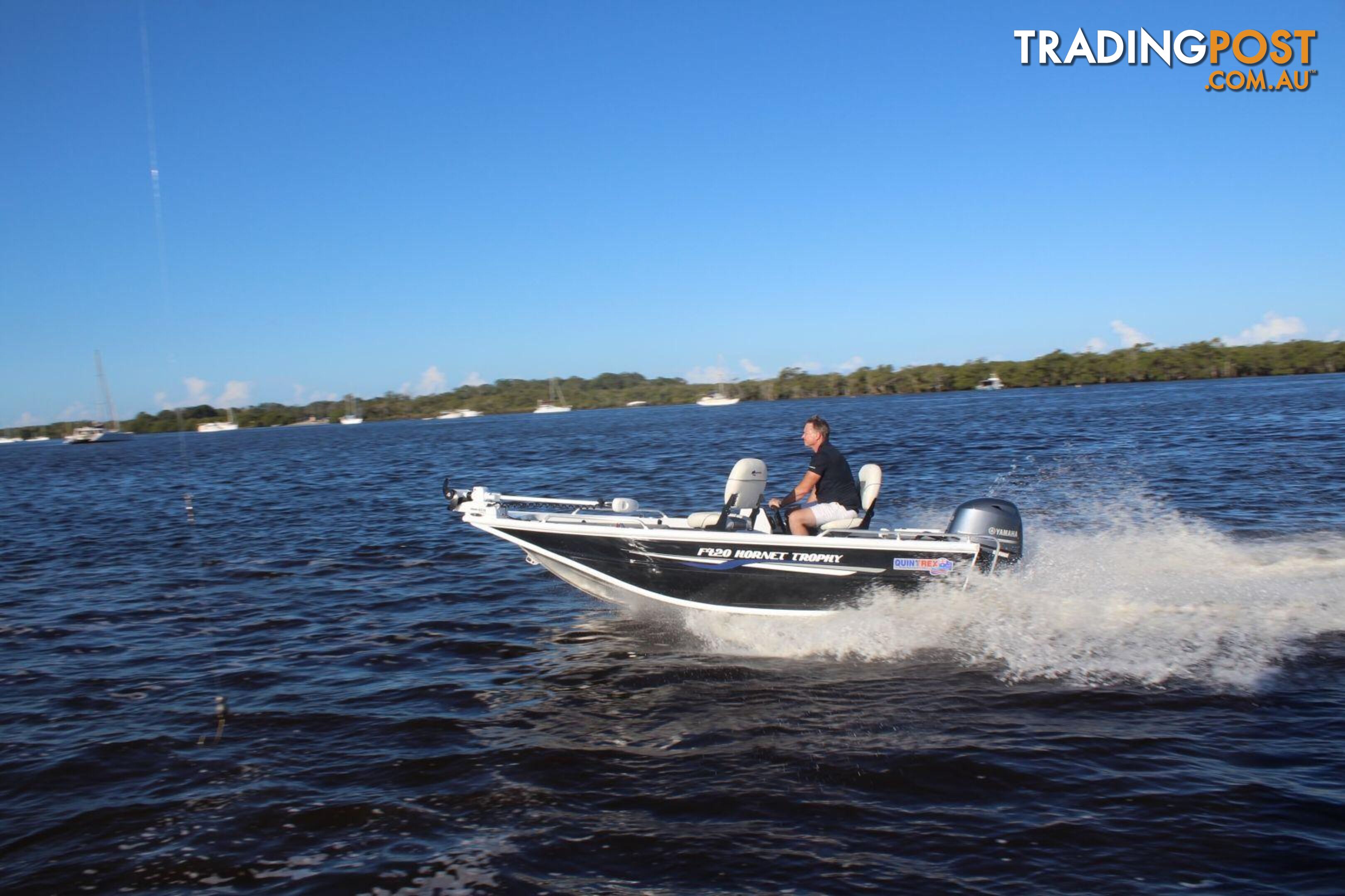 Quintrex 420 Hornet Trophy  + Yamaha F50hp 4-Stroke - Pack 2 for sale online prices