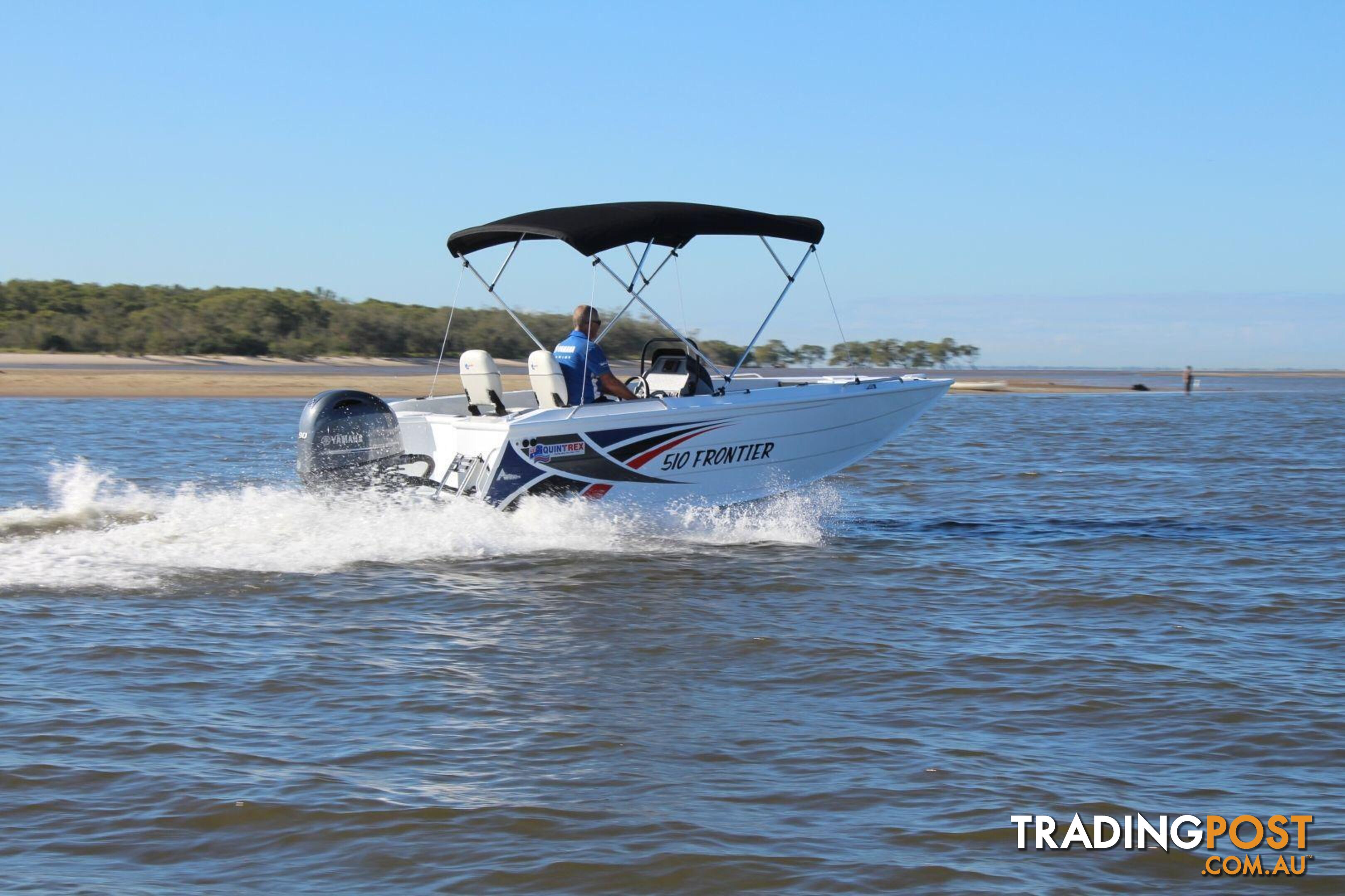 Quintrex 510 Frontier SC + Yamaha F90hp 4-Stroke - Pack 1 for sale online prices