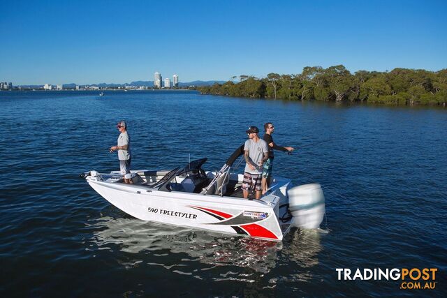 Quintrex 590 Freestyler PRO + Yamaha F150hp - PRO PACK FOR SALE
