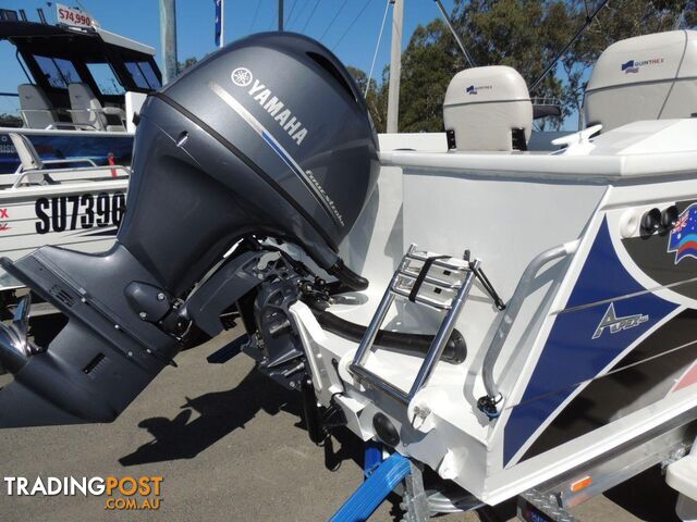 Quintrex 550 Frontier + Yamaha F115hp 4-Stroke - Pack 2 for sale online prices