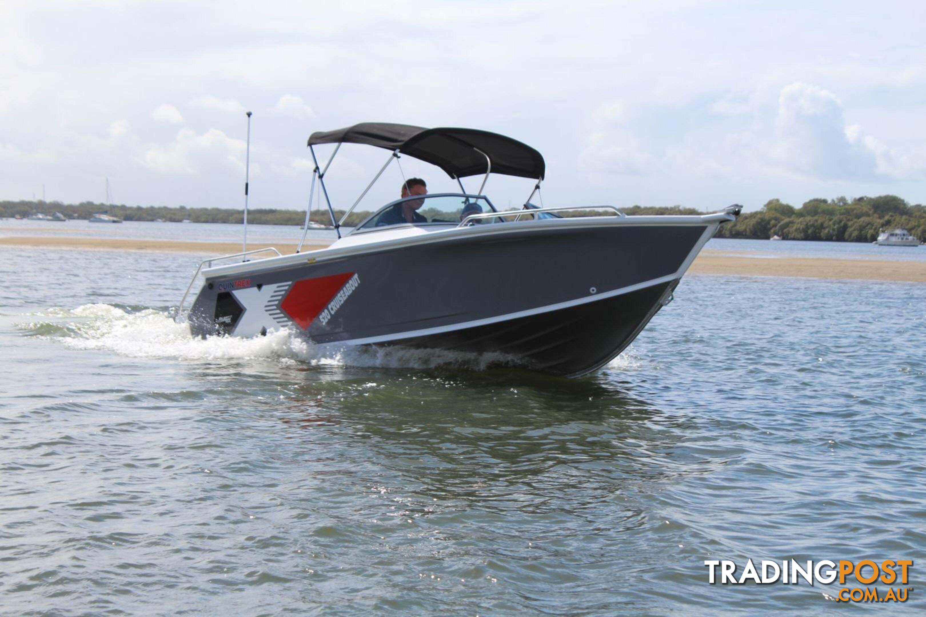 Quintrex 520 Cuiseabout + Yamaha F115hp 4-Stroke - Pack 3 for sale online prices