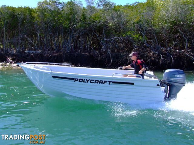 Polycraft 450 Drifter Tiller + Yamaha F60hp 4-Stroke - PACK 2 FOR SALE