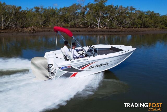 Quintrex 550 Frontier + Yamaha F130hp 4-Stroke - Pack 3 for sale online prices