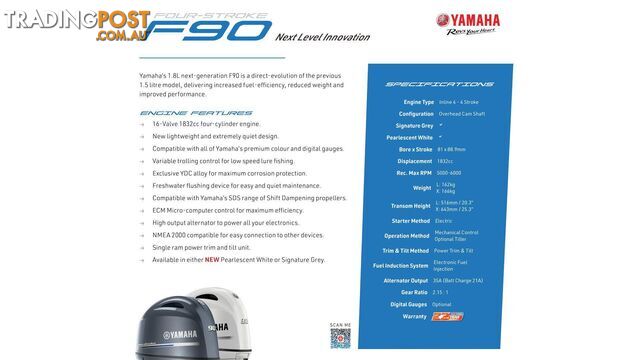 Quintrex 500 Cruiseabout + Yamaha F90hp 4-Stroke - Pack 3 for sale online prices