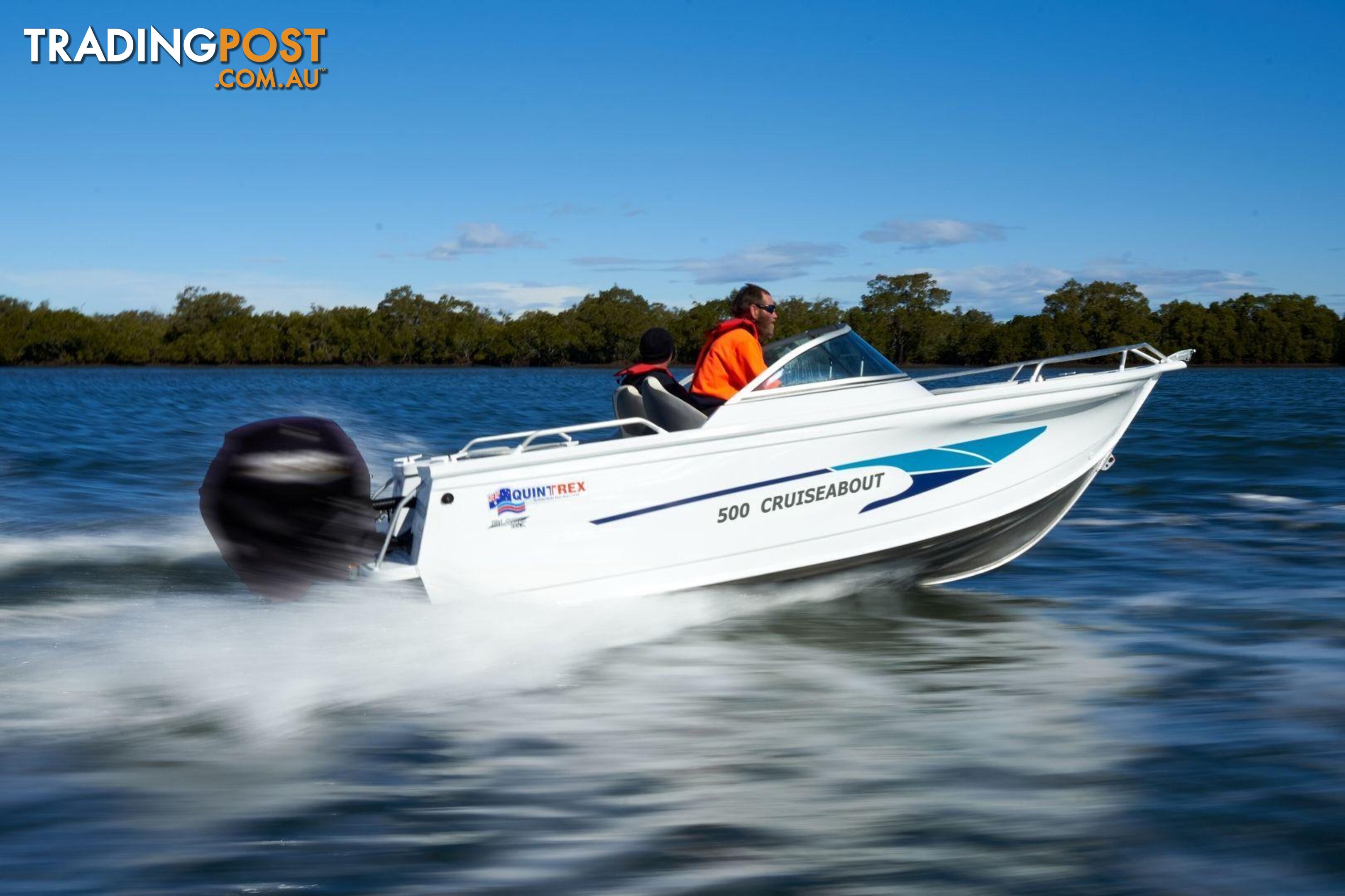 Quintrex 500 Cruiseabout + Yamaha F90hp 4-Stroke - Pack 3 for sale online prices