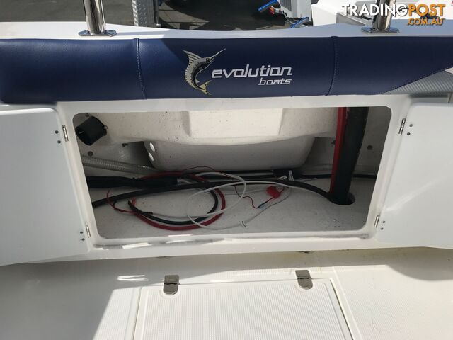 NEW 2024 EVOLUTION 552 SILVER WITH YAMAHA 150 HP FOURSTROKE FOR SALE