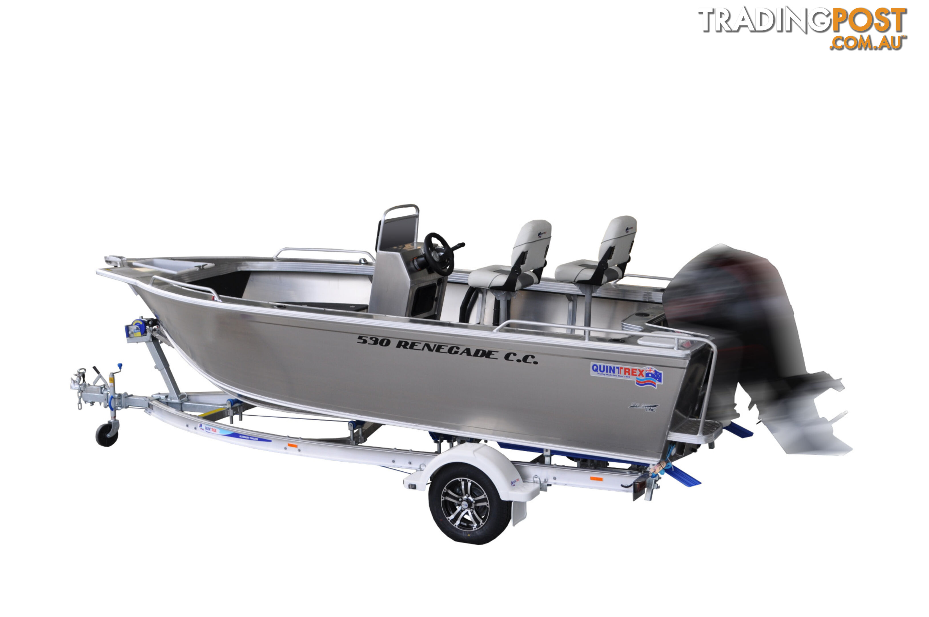 Quintrex 530 Renegade PRO CC(Centre Console) + Yamaha F115hp 4-Stroke - PRO Pack for sale online prices