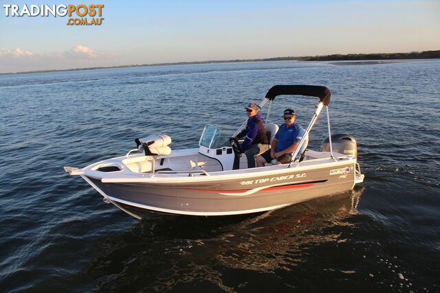 QUINTREX 481 TOP Ender with a Yamaha F 90HP EFI 4 Stroke Pack 4