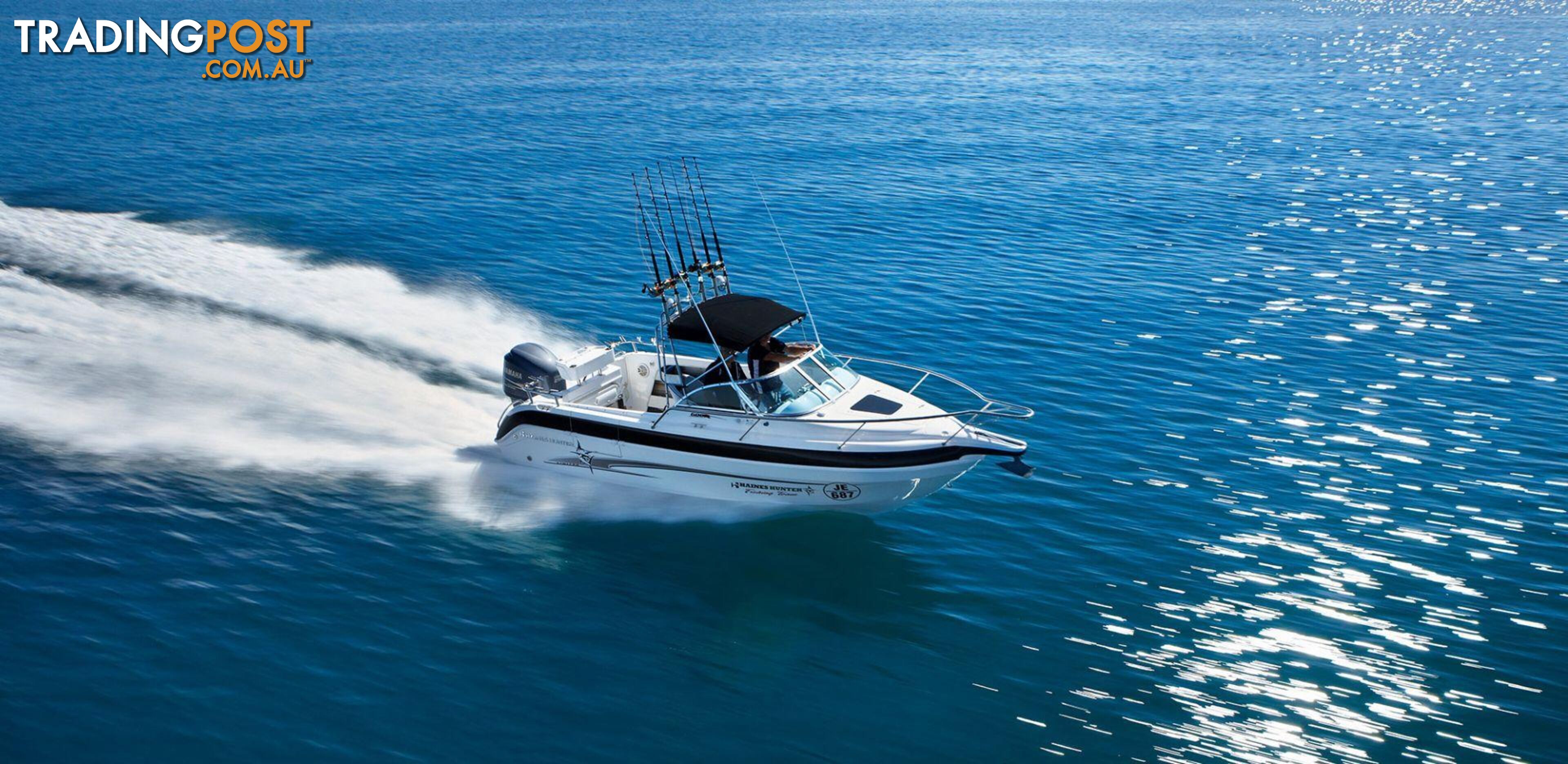 Haines Hunter 600R + Yamaha F200hp 4-Stroke - Pack 1 for sale online prices