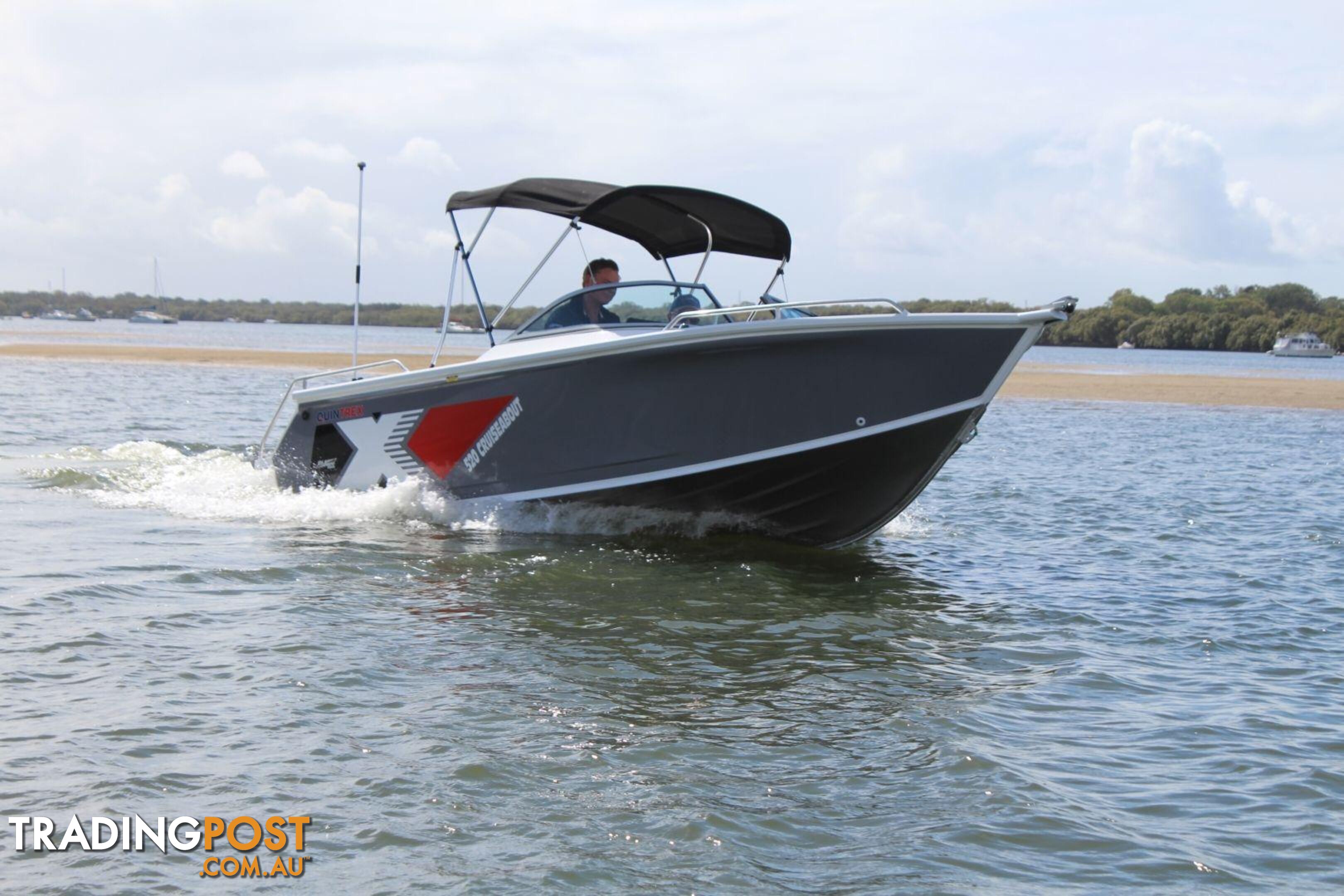 Quintrex 520 Cuiseabout + Yamaha F115hp 4-Stroke - Pack 2 for sale online prices