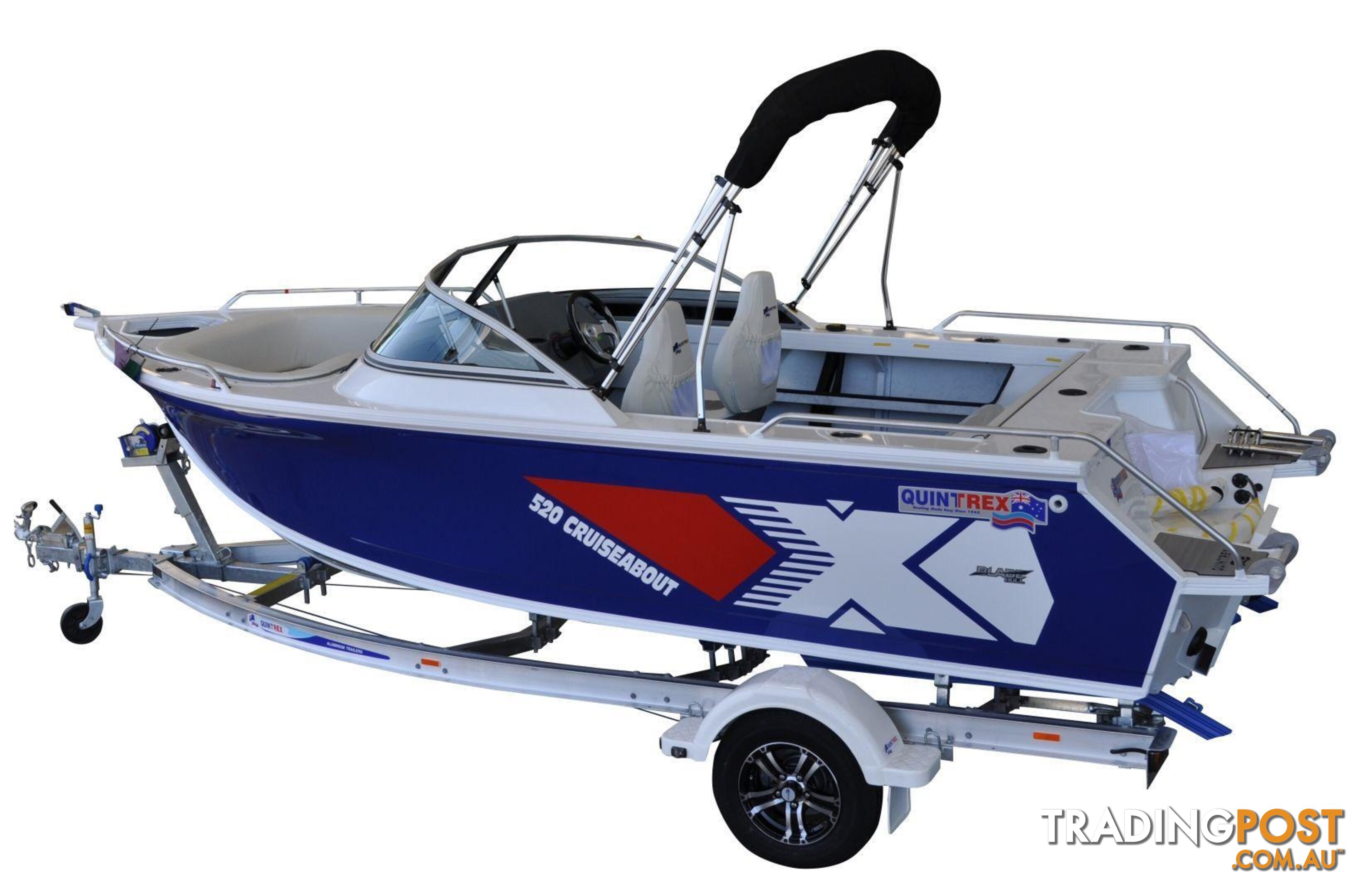 Quintrex 520 Cuiseabout + Yamaha F115hp 4-Stroke - Pack 2 for sale online prices