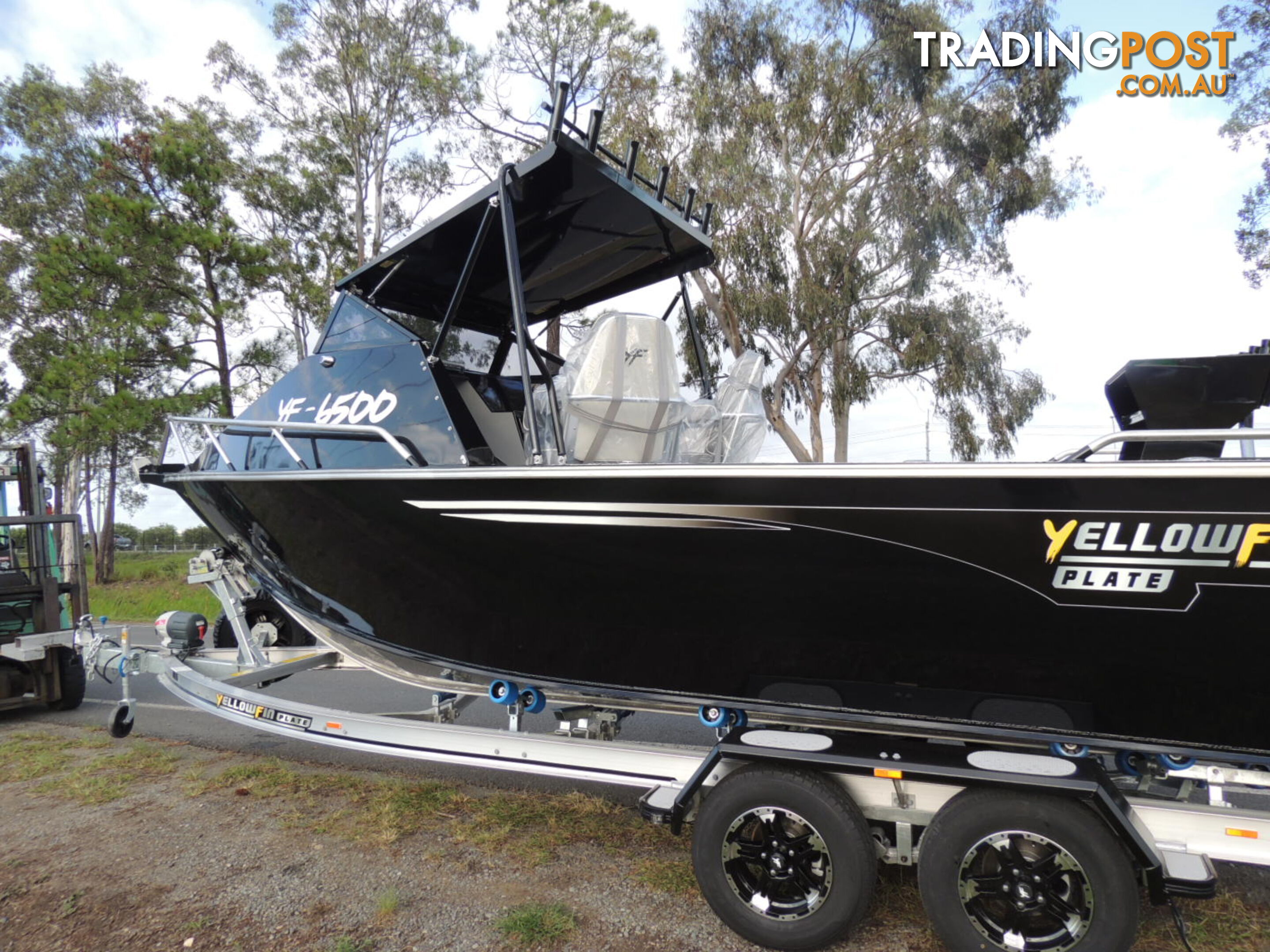 6500 YELLOWFIN Folding Hard Top Cabin  150 HP PACK 4