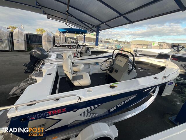 Quintrex 450 Top Ender SC + Yamaha F70HP - IN STOCK NOW!
