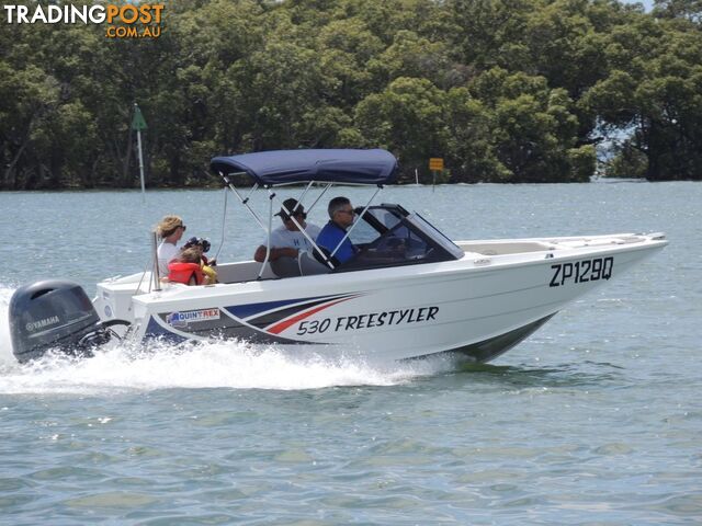 Quintrex 530 Freestyler PRO + Yamaha F130hp - PRO PACK FOR SALE