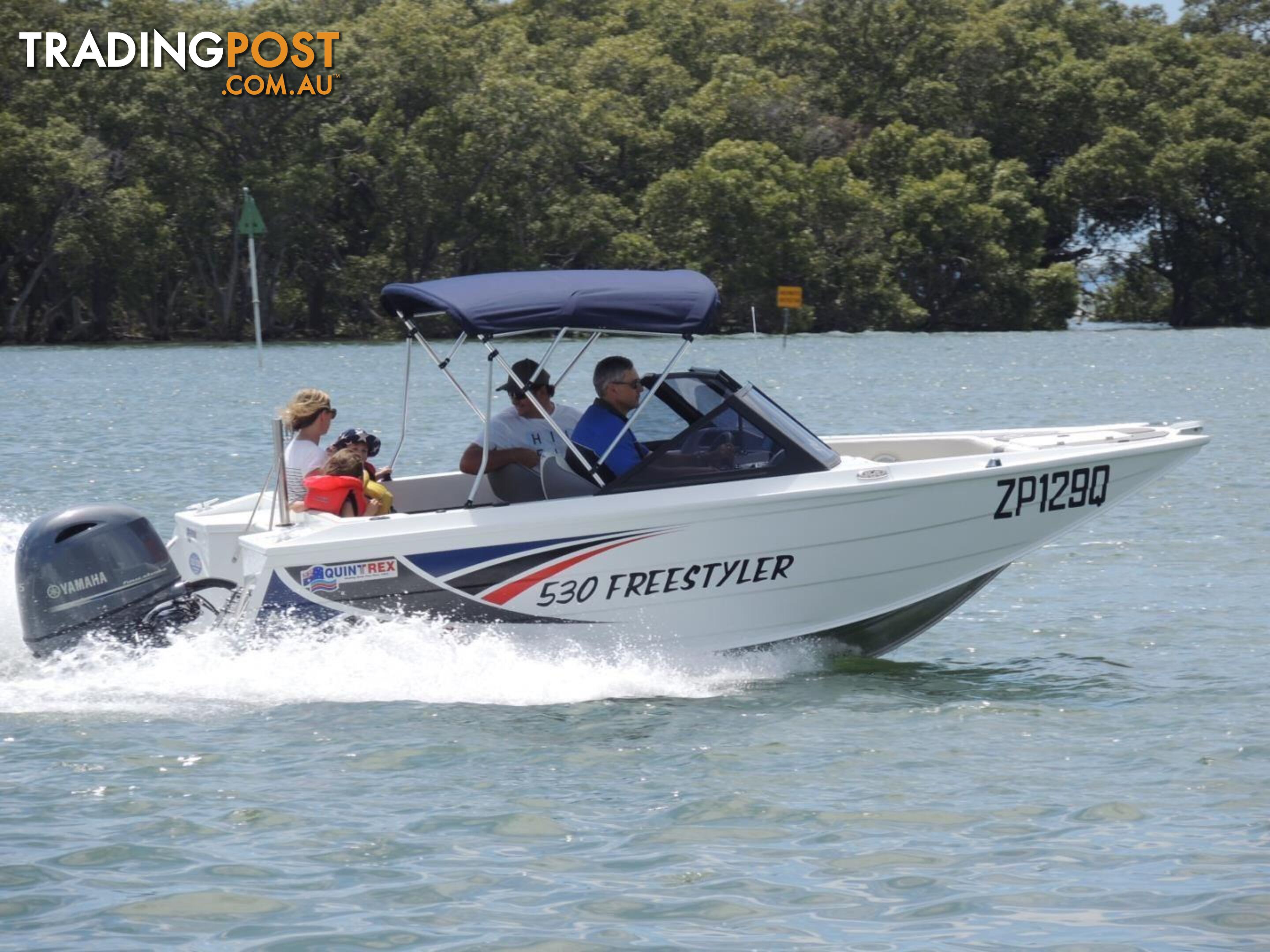 Quintrex 530 Freestyler PRO + Yamaha F130hp 4-Stroke - PRO Pack for sale online prices