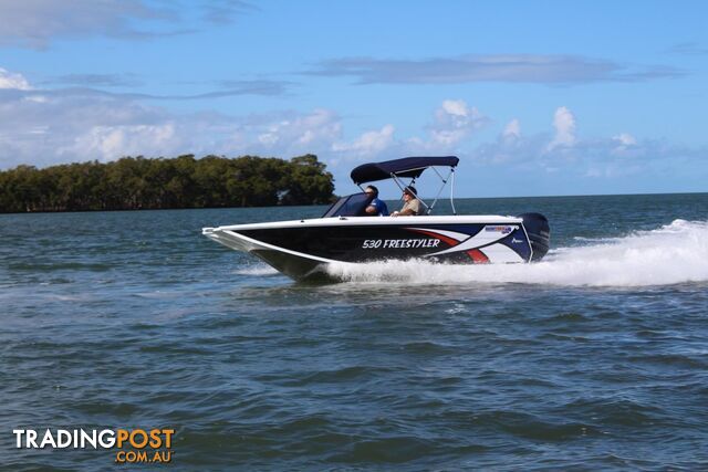 Quintrex 530 Freestyler PRO + Yamaha F130hp 4-Stroke - PRO Pack for sale online prices