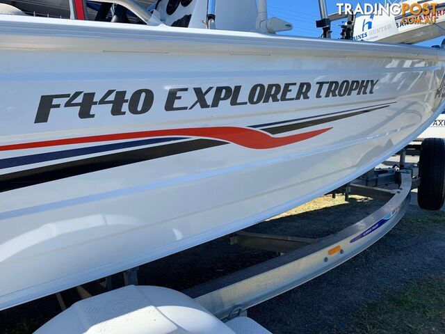 440 Explorer Trophy - FISH BE WARNED